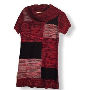 NWT notations sweater dress Cowl neck S